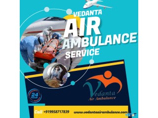 Quick Round-a-Clock Air Ambulance Service in Bhubaneswar by Vedanta