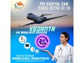 vedanta-air-ambulance-service-in-raipur-with-all-necessary-medical-tools-small-0