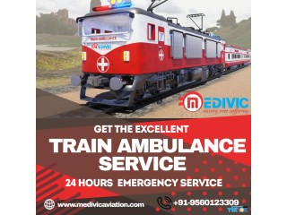 Obtain Secure Rescue by Medivic Train Ambulance from Guwahati
