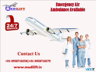 Need Advanced ICU Air Ambulance Service in Patna - Book the Medilift