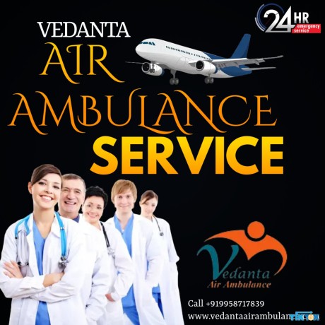 vedanta-air-ambulance-service-in-gorakhpur-with-all-commendable-medical-setups-big-0