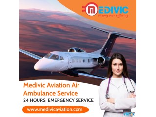 Take Medivic Air Ambulance Services in Vadodara with Extraordinary Medical Enhancement