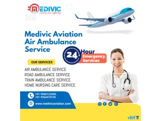 Get the Best ICU Air Ambulance Service in Guwahati for Seriously Ill Patients by Medivic