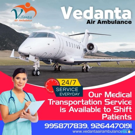 vedanta-air-ambulance-service-in-bhopal-with-advanced-expert-md-doctors-big-0