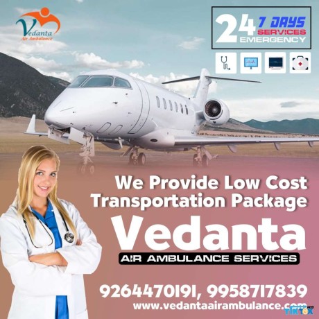 vedanta-air-ambulance-service-in-jamshedpur-with-a-life-sustaining-medical-team-big-0