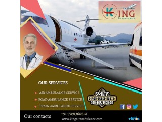 Book Reliable King Air Ambulance Service in Patna with ICU Setup