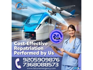 Use the Most Credible Train Ambulance Services in Ranchi by Falcon Emergency