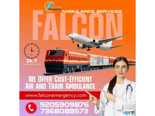 Obtain Train Ambulance Services in Jamshedpur by Falcon Emergency with Mandatory Setup