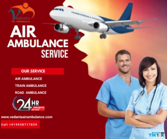 vedanta-air-ambulance-service-in-kolkata-with-complete-healthcare-assistance-big-0