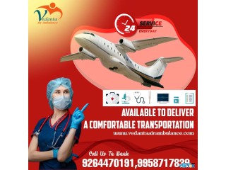 Hire Vedanta Air Ambulance Service in Guwahati at an Economical Charge