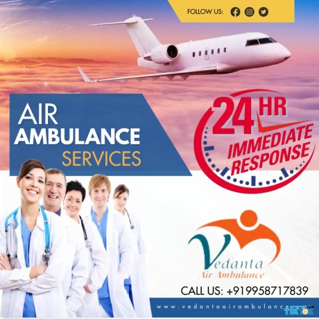 vedanta-air-ambulance-service-in-ranchi-with-hi-tech-medical-facilities-at-low-cost-big-0