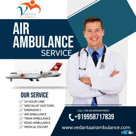 vedanta-air-ambulance-services-in-jamshedpur-with-advanced-medical-support-big-0