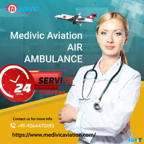medivic-aviation-air-ambulance-services-in-siliguri-with-best-medical-team-big-0