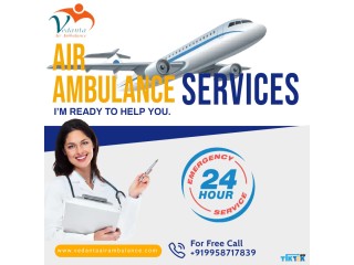 Vedanta Air Ambulance Service in Amritsar with Safety and Comfort