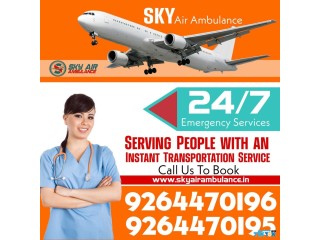 Sky Air Ambulance from Baramati to Delhi Provide Safe and High-Quality Care