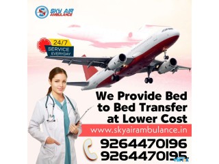 Sky Air Ambulance from Imphal to Kolkata with Full ICU Setup at a Low Cost