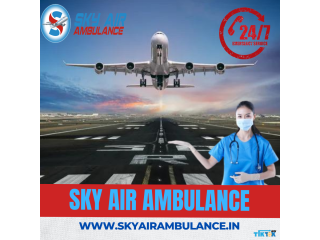Sky Air Ambulance from Gaya to Delhi with Advanced Medical Equipment