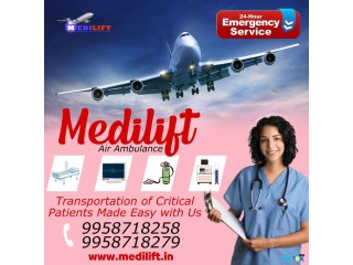 Avail World Safest Air Ambulance Service in Kolkata by Medilift at a Genuine Cost