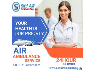 Sky Air Ambulance from Mysore to Mumbai with the Latest Technology