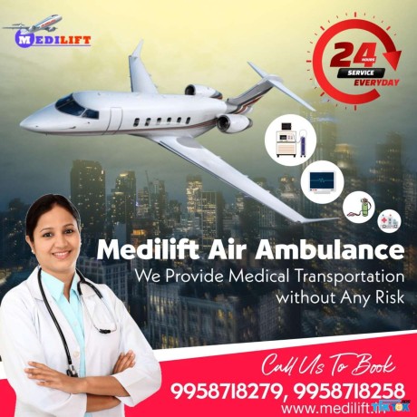 medilift-air-ambulance-service-in-ranchi-for-well-timed-patient-relocation-service-with-paramedics-big-0
