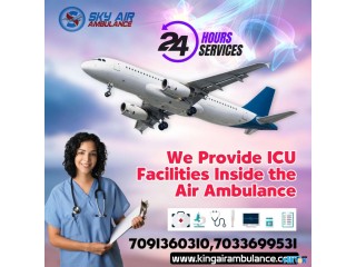 Sky Air Ambulance from Nagpur to Mumbai at an Economical Cost