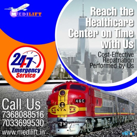 take-high-flying-train-ambulance-services-in-guwahati-by-medilift-with-all-superior-medical-aids-big-0