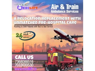 Choose the Admirable Medical Train Ambulance Services in Ranchi by Medilift