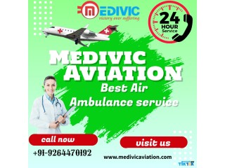 Medivic Aviation Air Ambulance Service in Lucknow with Para Medical Crew