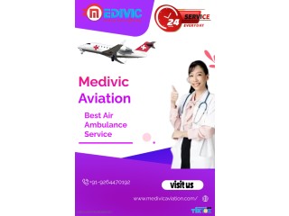 Medivic Aviation Air Ambulance in Siliguri with Critical Situation