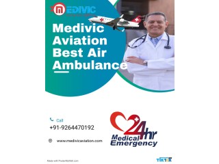 Medivic Aviation Air Ambulance Service in Nagpur with Specialist Medical Team