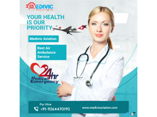 Medivic Aviation Air Ambulance Service in Lucknow at an inexpensive Price