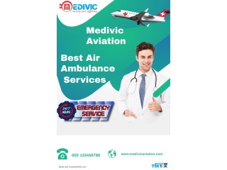 Medivic Aviation Air Ambulance Services in Agatti with Low-Priced