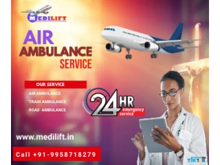 Utilize ICU Air Ambulance in Patna with Modern ICU Support by Medilift for Comfort Shifting