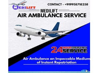 Get the Trusted Air Ambulance in Guwahati with a Specialist MD Doctor by Medilift