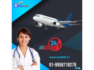 Book Air Ambulance in Kolkata for Any Curative Emergency by Medilift