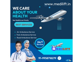 Get Air Ambulance in Raipur for Relocation of the Patient Under Gentle Care by Medilift