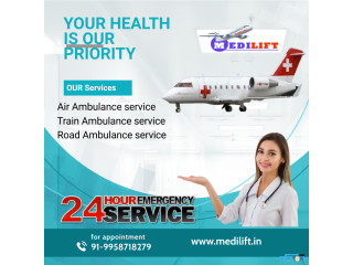 Use Air Ambulance in Delhi with 24/7 Best Medical Facilities by Medilift