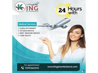 Book Reliable King Air Ambulance Service in Ranchi with ICU Support