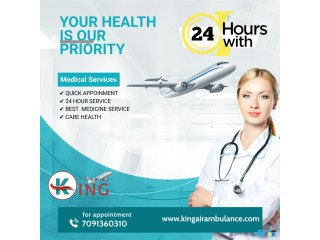 Hire King Air Ambulance Service in Patna-Classy Medical Support