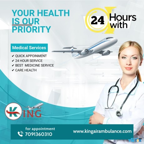hire-king-air-ambulance-service-in-patna-classy-medical-support-big-0