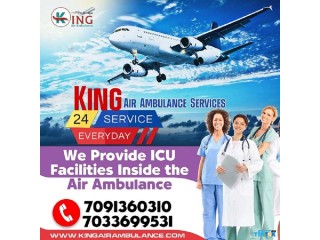 Hire World-Class Air Ambulance Service in Guwahati-Top-Level ICU Setup