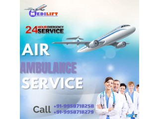 24 Hours Choose Medilift Air Ambulance in Ranchi for Difficulty-Free Shifting Service