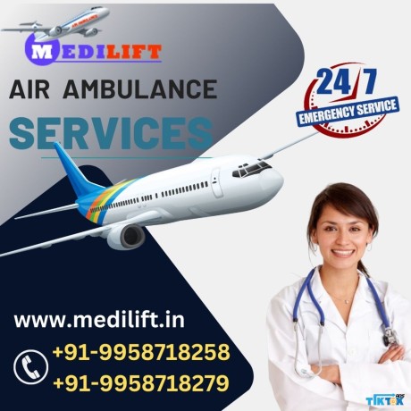 medilift-air-ambulance-in-vellore-with-proper-medical-aids-for-medical-transportation-big-0