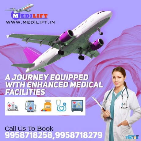 obtain-air-ambulance-in-mumbai-by-medilift-with-superior-remedial-setup-big-0