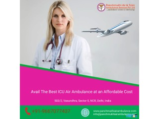 Get Air and Train Ambulance Service in Patna with all Medical Facilities by Panchmukhi