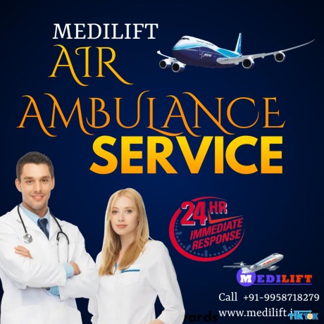 avail-air-ambulance-service-in-raipur-by-medilift-with-superior-medical-benefits-big-0