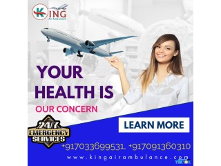 Rent a Unique and Amazing Air Ambulance Service in Patna by King