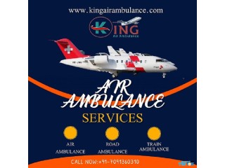Hire Tremendous Medical Support Air Ambulance in Chennai by King
