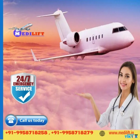 take-icu-air-ambulance-bangalore-to-delhi-with-superior-amenities-by-medilift-at-low-cost-big-0