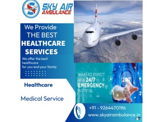 Best and Quick Responsive Air Ambulance in Dehradun by Sky Air